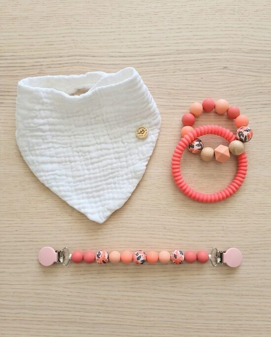 Blossom Pacifier Clip