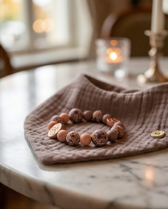 Stylish baby Teether and Bib